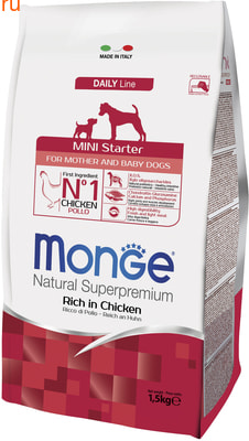   Monge Dog Mini Starter for Mother and baby () (,  1)