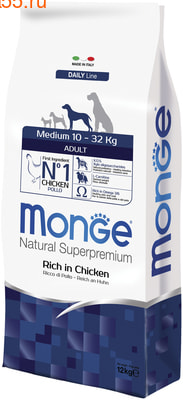   Monge Dog Medium Adult () (,  1)