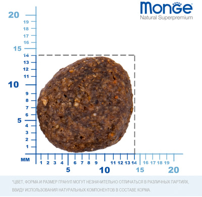 Сухой корм Monge Dog Monoprotein Trout (форель, рис и картофель) (фото, вид 2)