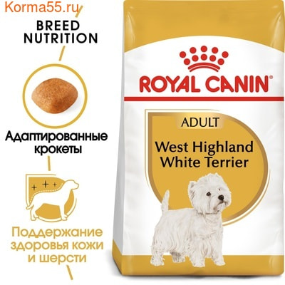 Сухой корм Royal canin West Highland White Terrier (фото, вид 2)
