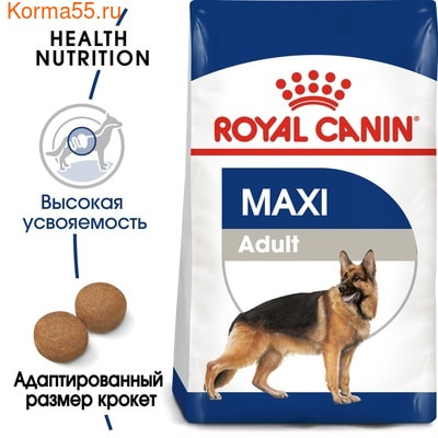 Сухой корм Royal canin MAXI ADULT (фото, вид 2)