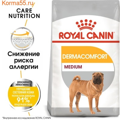   Royal canin MEDIUM DERMACOMFORT (,  2)