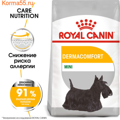 Сухой корм Royal canin MINI DERMACOMFORT (фото, вид 2)