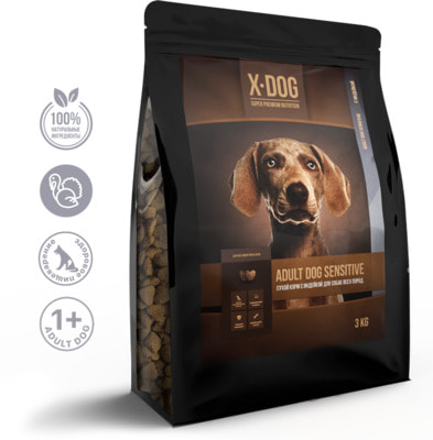   X-Dog Adult Dog Sensitive (,  2)