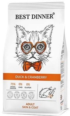   Best Dinner Adult Cat Duck & Cranberry (,  1)