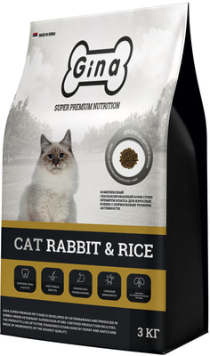   Gina Cat Rabbit & Rice () (,  1)
