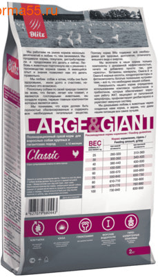   Blitz Classic Large & Giant Breeds Adult Dog (,  1)