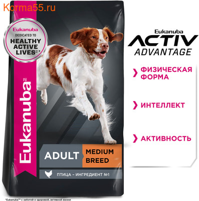   Eukanuba Adult Medium Breed (,  1)