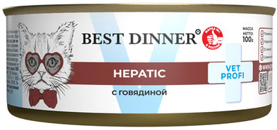   Best Dinner Vet Profi Hepatic   (,  2)