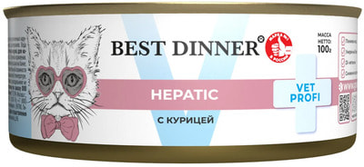   Best Dinner Vet Profi Hepatic   (,  1)