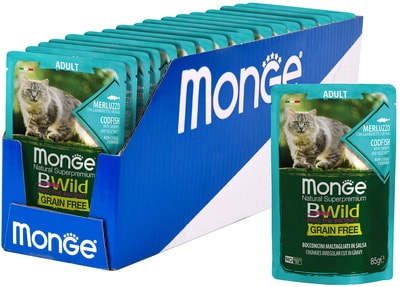   Monge Cat BWild Grain Free (     ) (,  1)
