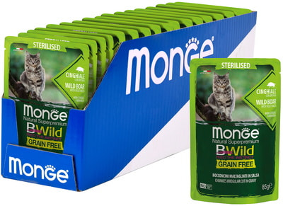   Monge Cat BWild Grain Free    (  ) (,  1)