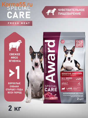 Сухой корм AWARD SPECIAL CARE Sensitive Digestion (вид 1) Сухой корм AWARD SPECIAL CARE Sensitive Digestion (фото, вид 1)