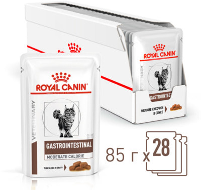 Влажный корм Royal canin Gastrointestinal Moderate Calorie (вид 2) Влажный корм Royal canin Gastrointestinal Moderate Calorie (фото, вид 2)