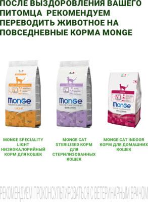Сухой корм Monge VetSolution Cat Obesity (вид 5) Сухой корм Monge VetSolution Cat Obesity (фото, вид 5)