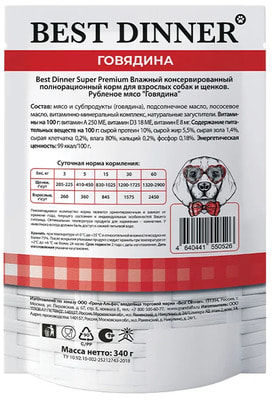 ������� ���� Best Dinner �������� (����, ��� 1)