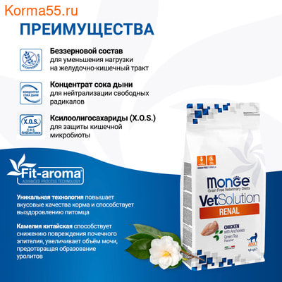 ����� ���� Monge VetSolution Cat Renal (����, ��� 4)