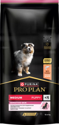 Сухой корм PRO PLAN® SENSITIVE SKIN (с лососем) (вид 1) Сухой корм PRO PLAN® SENSITIVE SKIN (с лососем) (фото, вид 1)