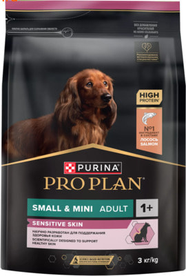 Сухой корм PRO PLAN® SENSITIVE SKIN (с лососем) (вид 3) Сухой корм PRO PLAN® SENSITIVE SKIN (с лососем) (фото, вид 3)