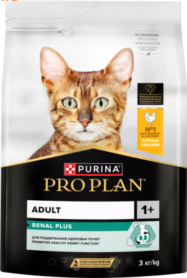 Сухой корм PRO PLAN® RENAL PLUS (с курицей) (вид 2) Сухой корм PRO PLAN® RENAL PLUS (с курицей) (фото, вид 2)