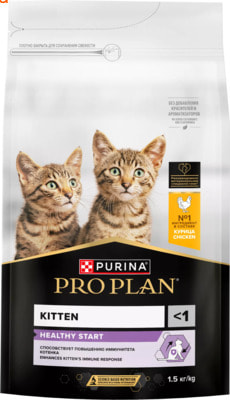 Сухой корм PRO PLAN® HEALTHY START (с курицей) (вид 1) Сухой корм PRO PLAN® HEALTHY START (с курицей) (фото, вид 1)