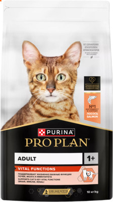 Сухой корм PRO PLAN® VITAL FUNCTIONS (с лососем) (вид 1) Сухой корм PRO PLAN® VITAL FUNCTIONS (с лососем) (фото, вид 1)