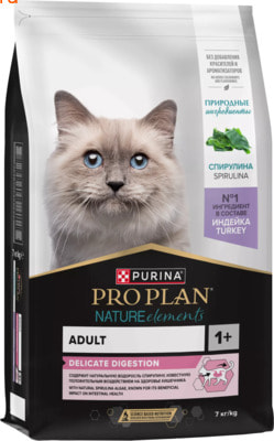 Сухой корм PRO PLAN® Nature Elements DELICATE DIGESTION (с индейкой) (вид 1) Сухой корм PRO PLAN® Nature Elements DELICATE DIGESTION (с индейкой) (фото, вид 1)
