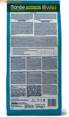   Monge Cat BWild GRAIN FREE Sterilised Tonno () (,  3)
