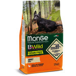   Monge Dog BWild GRAIN FREE Mini Anatra (  ).  2