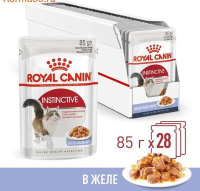 Влажный корм Royal canin INSTINCTIVE(в желе) (фото)
