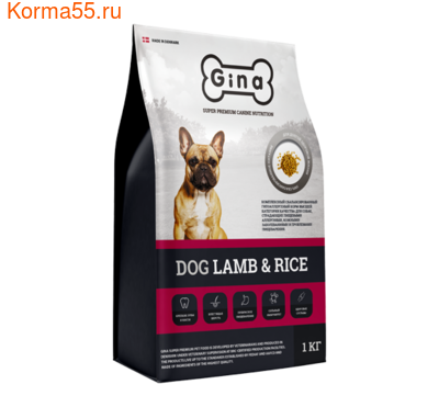   Gina Dog Lamb & Rice