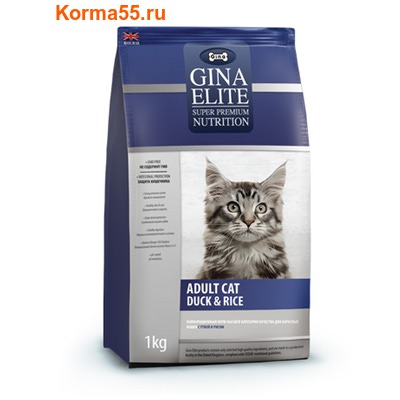 Gina Elite Adult Cat Duck&Rice () ()