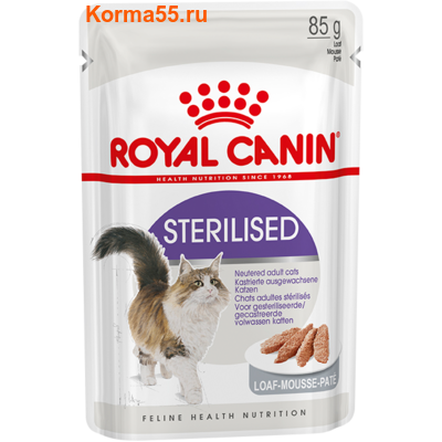 Влажный корм Royal canin STERILISED (В ПАШТЕТЕ)