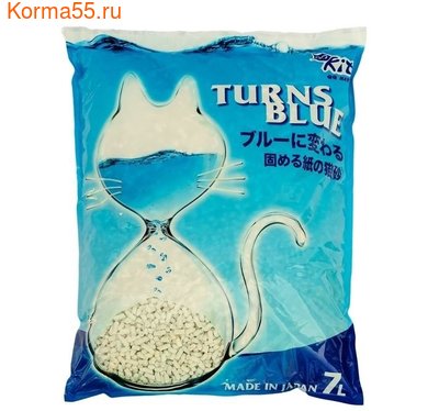 QQ Kit Бумажный комкующийся наполнитель для кошачьего туалета Индикатор  цвета