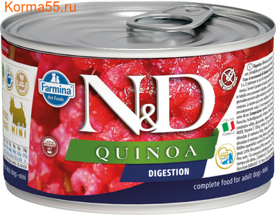 Консерва Farmina N&D Dog Mini Quinoa Digestion