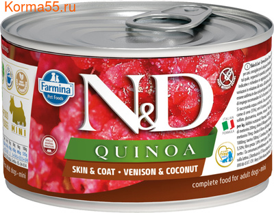  Farmina N&D Dog Quinoa Venison & Coconut