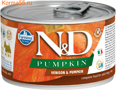  Farmina N&D Dog Mini Pumpkin Venison