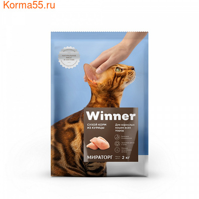 Сухой корм Winner для кошек всех пород