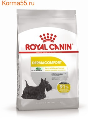 Сухой корм Royal canin MINI DERMACOMFORT (фото)
