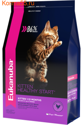 Сухой корм Eukanuba Kitten Healthy Start