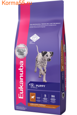   Eukanuba Puppy All Breed Lamb&Rice