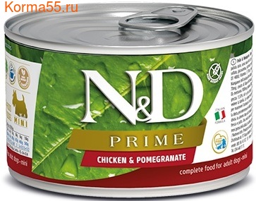   Farmina N&D Dog GF Mini Chicken & Pomegranate