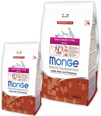   Monge Dog Speciality Extra Small Adult Lamb (, , ) ()