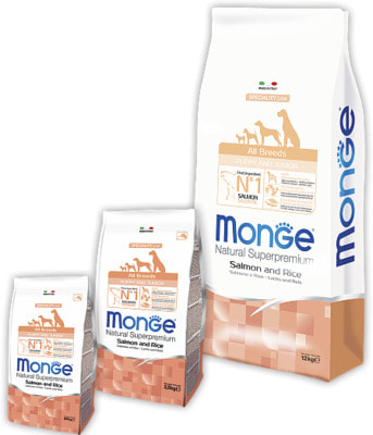   Monge Dog Monoprotein Puppy & Junior Salmone (  ) ()