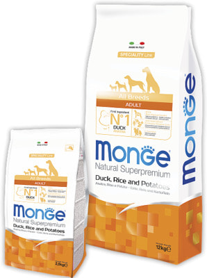   Monge Dog Monoprotein Duck (,   ) ()