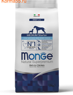   Monge Dog Medium Starter for Mother and baby () ()