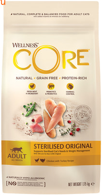   Wellness Core Cat Sterilised (  )