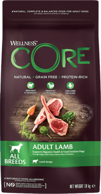 Сухой корм Wellness Core Dog Adult Lamb (ягненок и яблоко)