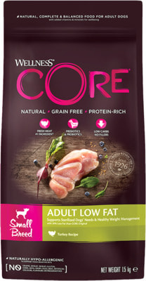   Wellness Core Dog Adult Small Breed Low Fat (  )