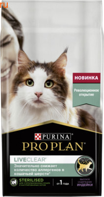   Pro Plan LiveClear  ,  